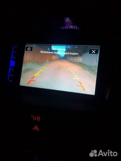 Камера заднего вида в рамке номерного знака