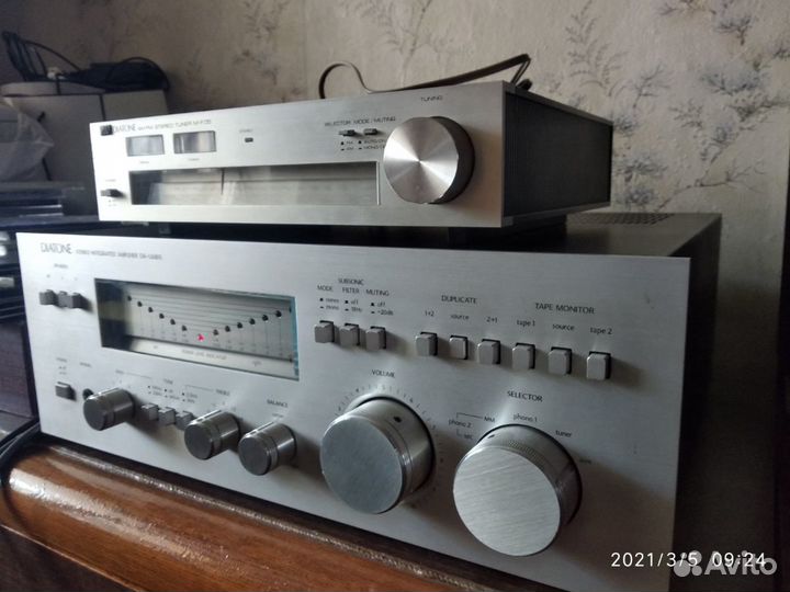 Усилитель Diatone: amp da-u 680 + tun m-f 05