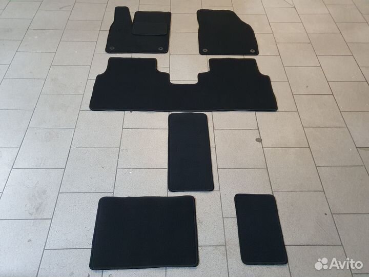 Коврики в салон Volkswagen ID.6 (2021-н.в.) 6 мест