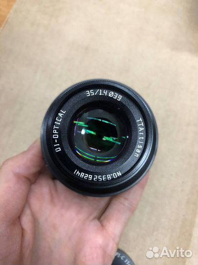 Объектив TTartisan 35 мм F1.4 APS-C для Canon eosr