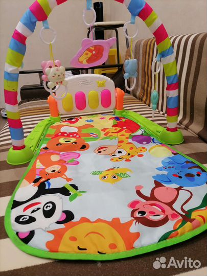 Развивающий музыкальный коврик детский