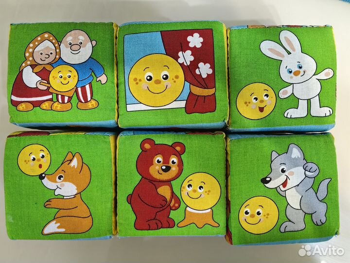 Мягкие кубики мякиш