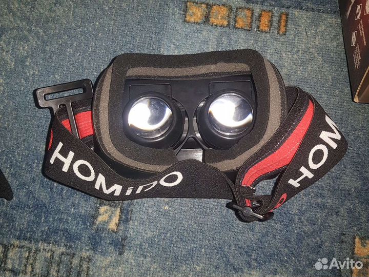 Шлем виртуальной реальности homido для смартфона