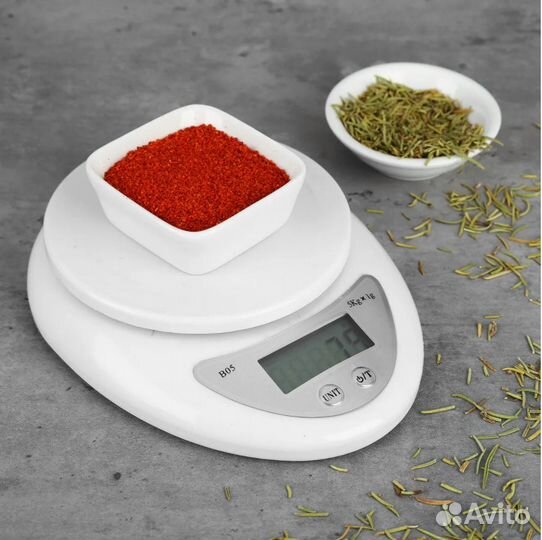 Весы кухонные NEW, электронные, до 5 кг