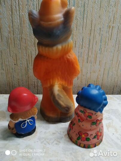 Игрушки СССР Красная шапочка