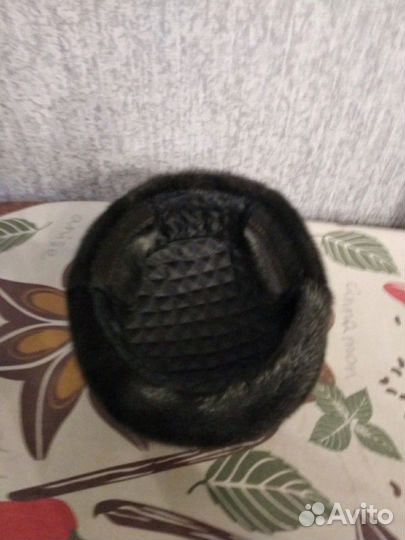 Меховая мужская кепка из нерпы