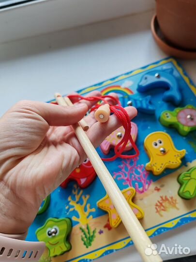 Детская игрушка рыбалка