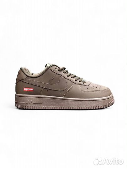 Кроссовки Nike Air Force 1 x Supreme Baroque Brown