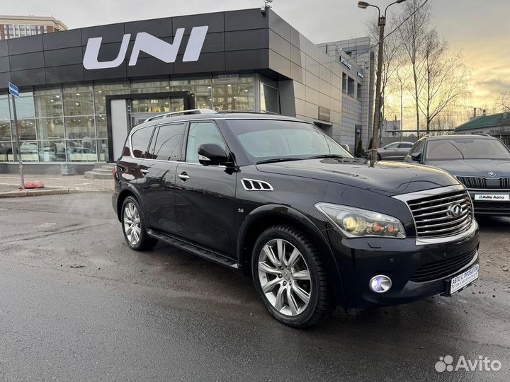 Infiniti QX80 5.6 AT, 2014, 232 771 км