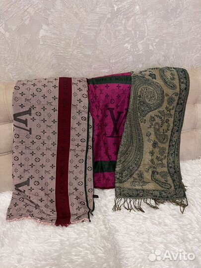 Шарфы платки палантины