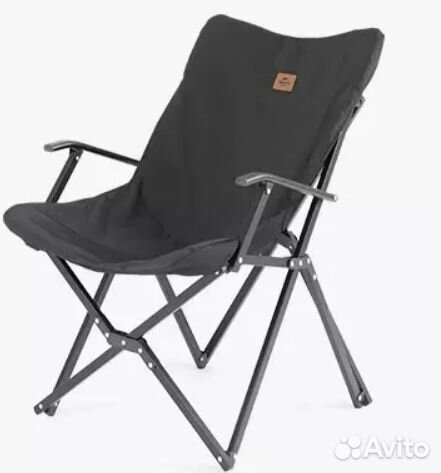 Кресло туристическое Naturehike складное, черное