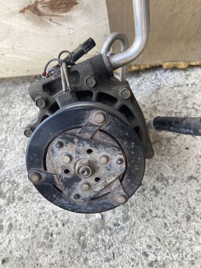 Компрессор кондиционера mitsubishi 10