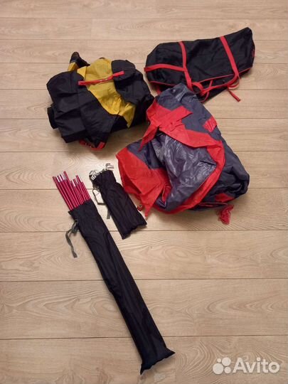 Палатка 4х местная с тамбуром