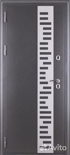 Дверь тёплая входная с терморазрывом, уличная