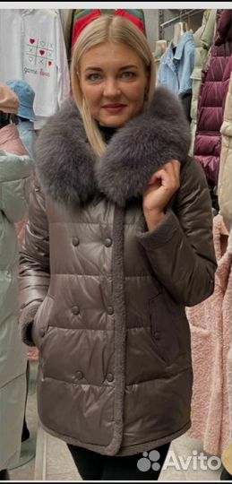 Пуховик женский 50 52