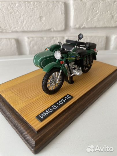 Модель мотоцикла Урал 1:24