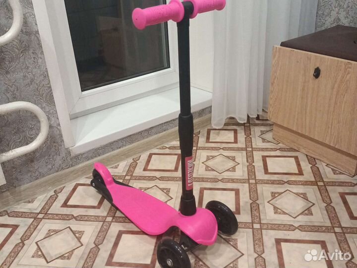 Самокат детский трехколесный бу