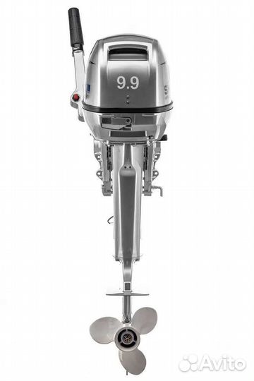 Sharmax SM9.9HS новый. 2х.т лодочный мотор