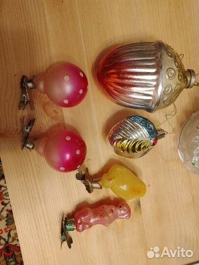 Игрушки новогодние СССР