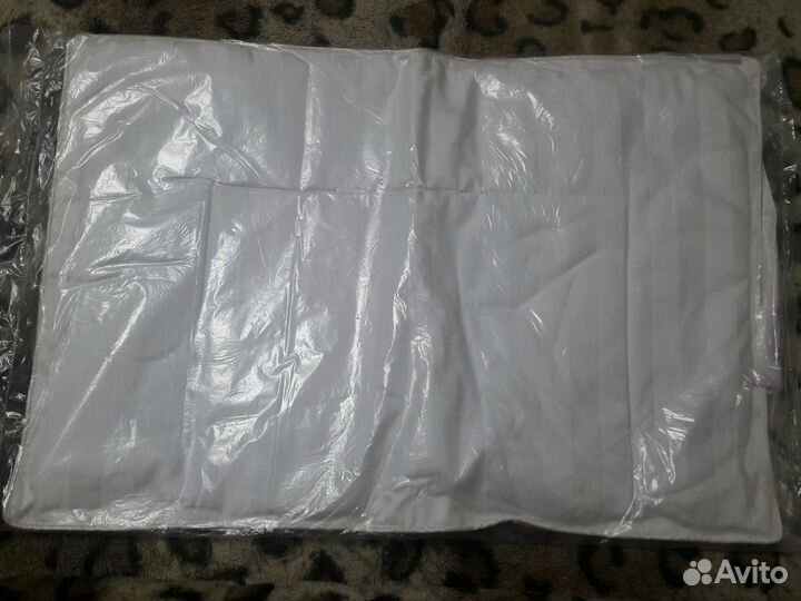 Подушка для новорожденных плоская из бамбукового в