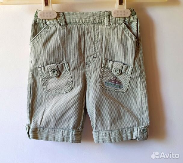 Летние футболки шорты джинсы мальчику 9-12м