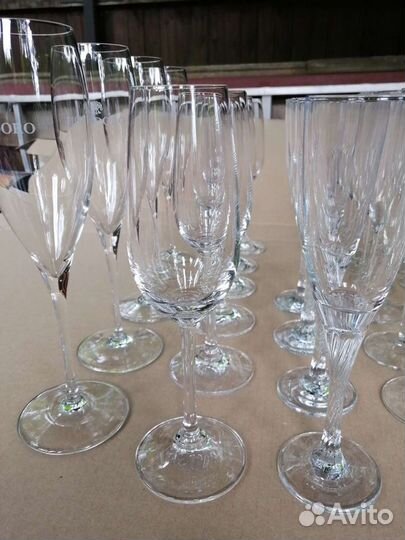 Бокалы, стопки, декантер