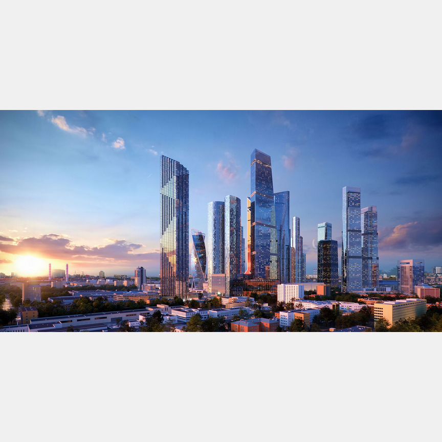 3-к. квартира, 129,7 м², 42/85 эт.