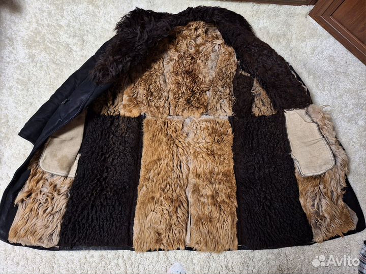 Шубняк мужской. Бекеша. Тулуп из овчины.б.у