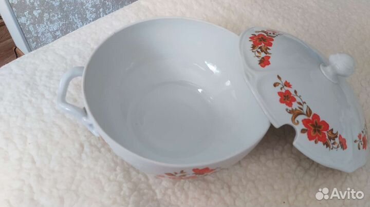 Супница. Чешский фарфор