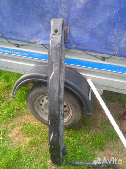 Усилитель заднего бампера volkswagen tiguan 2011