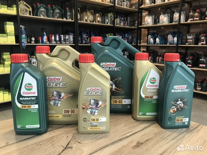 Моторное масло Castrol Edge Titanium 5W40, 1L