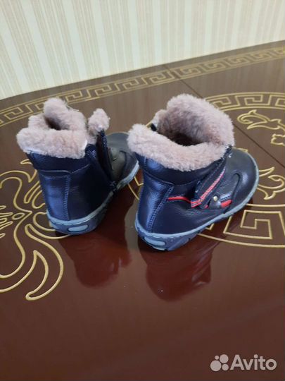 Сапоги детские Шалунишка кожа, 24 размер