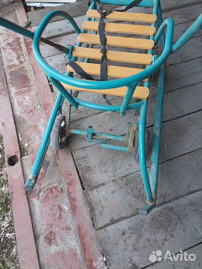 Сани с колесами