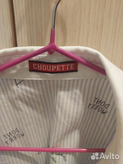 Рубашка для девочки Choupette