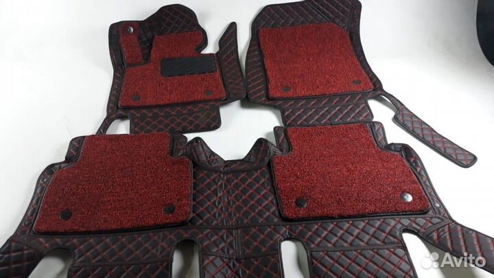 3D Коврики Hyundai Салон Багажник из Экокожи