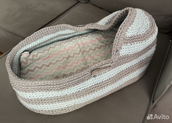 Люлька колыбель плетеная