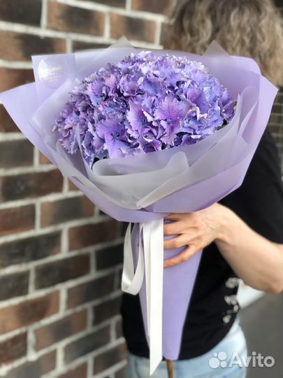 Букет цветов с Гортензией