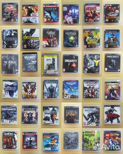 Sony PS3 игры playstation лицензия