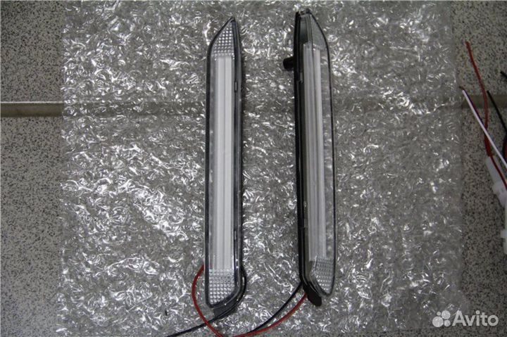 Camry 50 Катафоты LED Фонари в задний бампер H9CY6