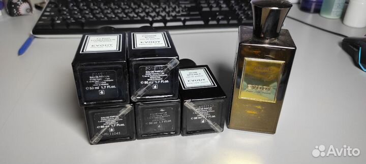 Парфюмерия Evody, Dior, Dolce gabbana