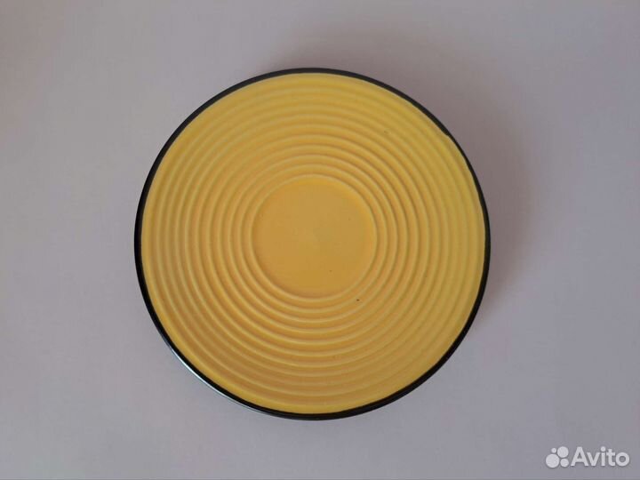 Кружка для кофе и блюдце новая