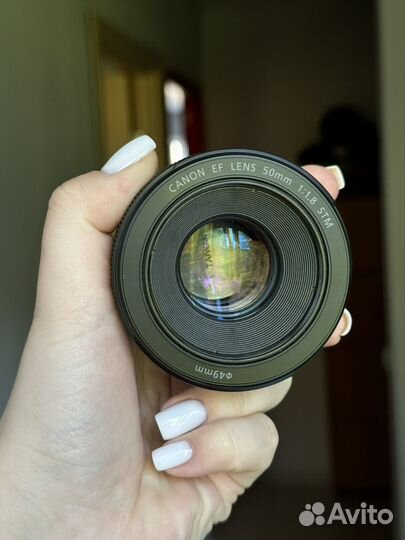 Объектив canon 50mm 1 8 stm