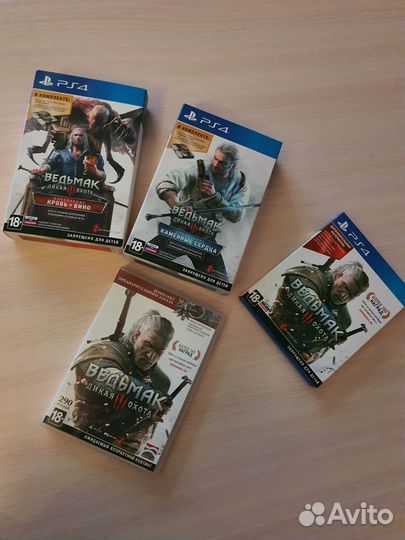 Коллекция Ведьмак 3 PS4