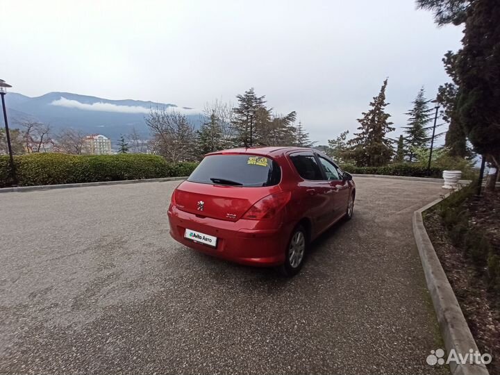 Peugeot 308 1.6 AT, 2010, 170 000 км