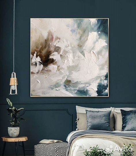 Картина Интерьерный пион Абстрактный цветок Пион