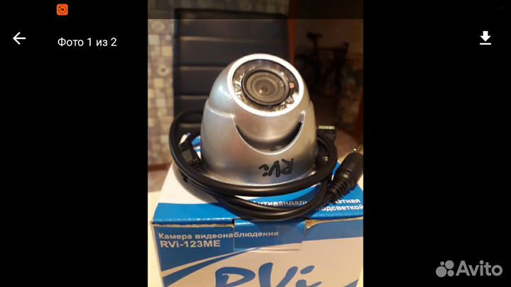 Камера видеонаблюдения купольная