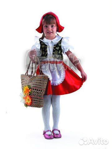 Аренда костюма Красная шапочка
