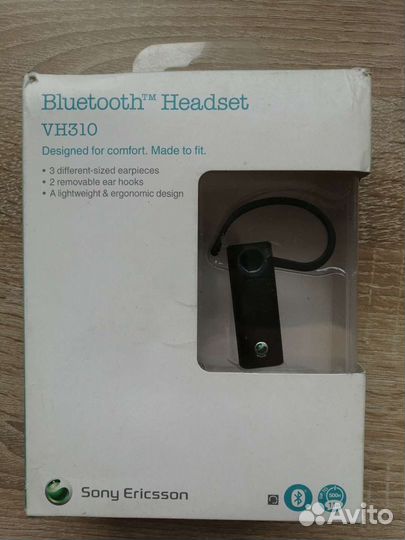 Блютуз гарнитура Sony Ericsson vh310