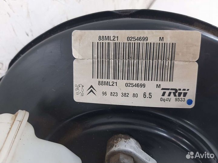 Вакуумный усилитель тормозов Пежо 207