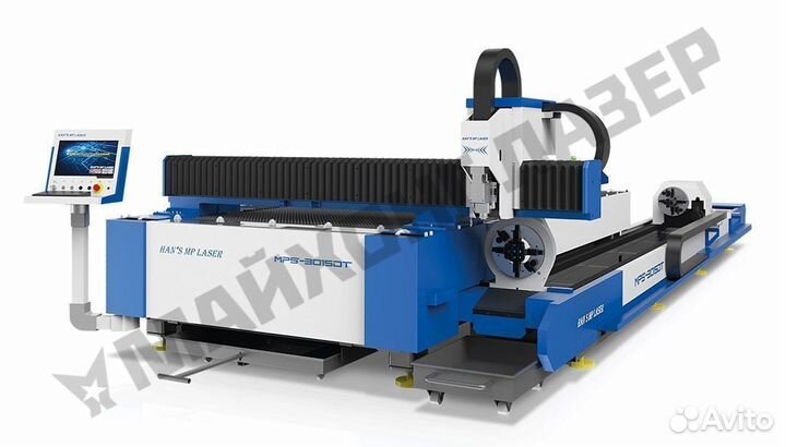 Лазерный станок по металлу hans laser MPS 3015 DT